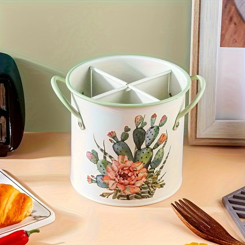 Chopstick Storage Box Chopstick Holder Chopstick Cage Chopstick Basket Household Kitchen Knife Fork Spoon Storage Rack Vintage Style Tableware Container