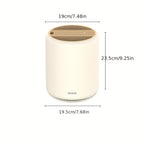 Rotating Kitchen Knife Holder with Multi-Functional Design - Compact Countertop Organizer for Knives
